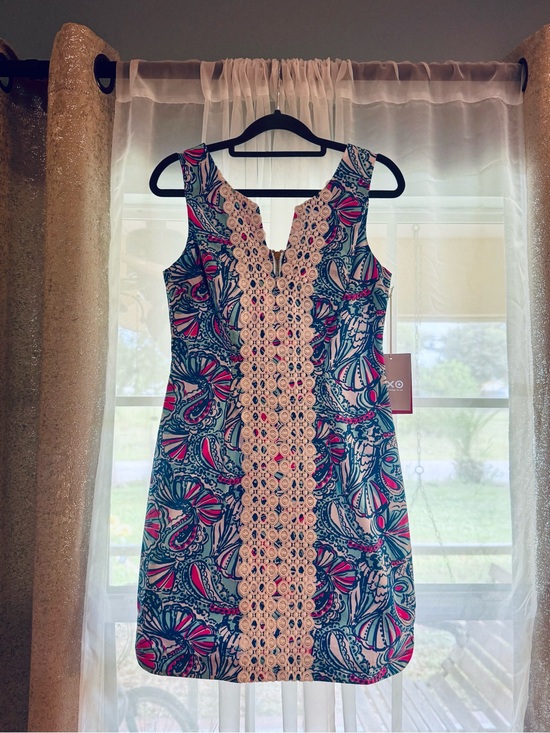 Lilly Pulitzer Dresses & Skirts - NWT Lilly Pulitzer 20th Anniversary My Fans Shift Dress Size 2